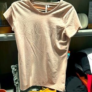 Banana Republic blush sparkle top,‎ M